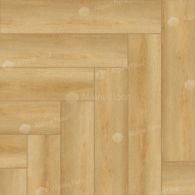 SPC ламинат Alpine Floor PARQUET LIGHT ЕСО 13-29В ДУБ БАТТЕЙН 600*125*4 мм (1.95 м2)  43 класс