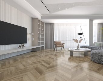 Кварц-виниловая плитка LVT Damy Floor Chevron Сен-Жермен
