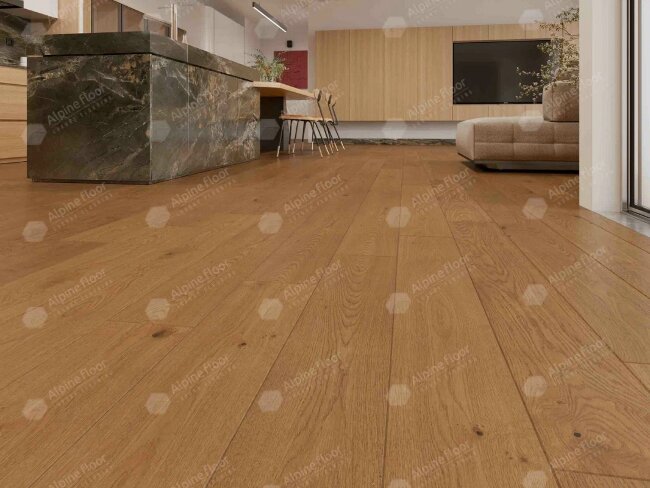 Инженерная доска Alpine Floor Villa EW201-14 Дуб Имбирный