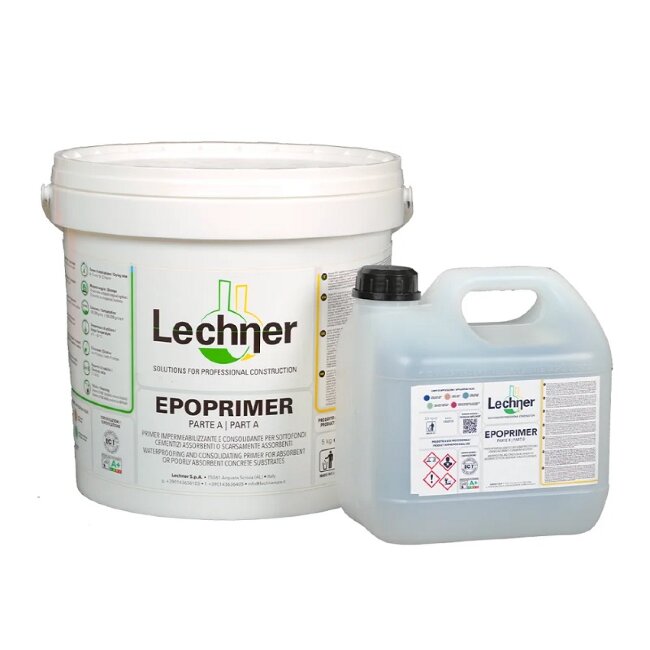 Эпоксидный пароизоляционный праймер Lechner Epoprimer 2К 7,5 кг