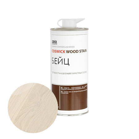 Тонировка для локального ремонта и восстановления Coswick бейц спиртовой 4020-020058 Белый иней 0,75 л Тонировка для локального ремонта и восстановления Coswick бейц спиртовой 4020-020058 Белый иней 0,75 л