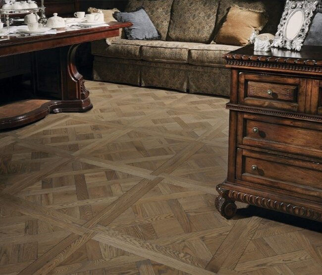 Модульный паркет Coswick T&G, Версаль 1143-1823-10  Дуб Песочный S&B