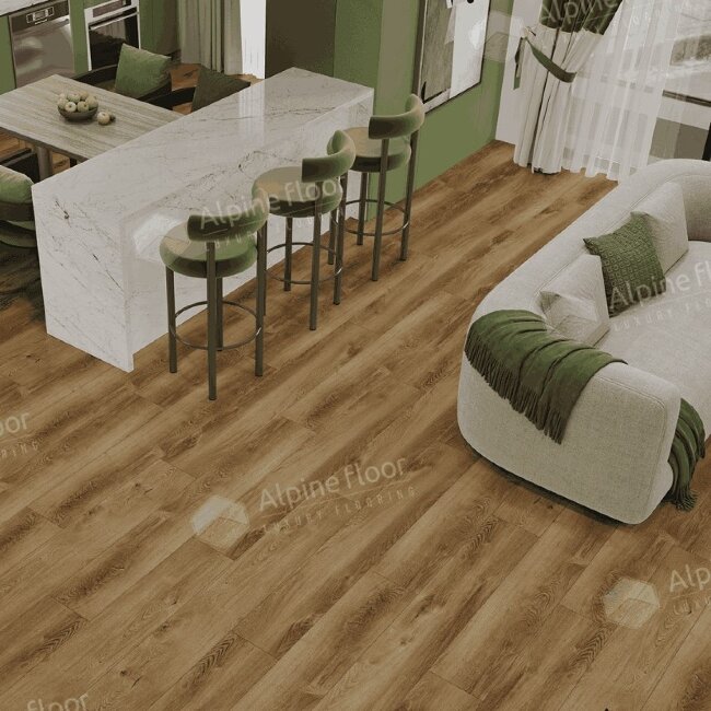 Инженерный кварцвиниловый ламинат WPC Alpine Floor Premium 12 ECO 24-7 Дуб Карте