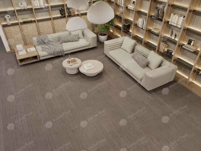 Инженерная доска Alpine Floor Villa EW201-15 Дуб Грей Стори