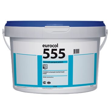 Клей паркетный водно-дисперсионный 555 Eurosafe parquet polaris 22 кг