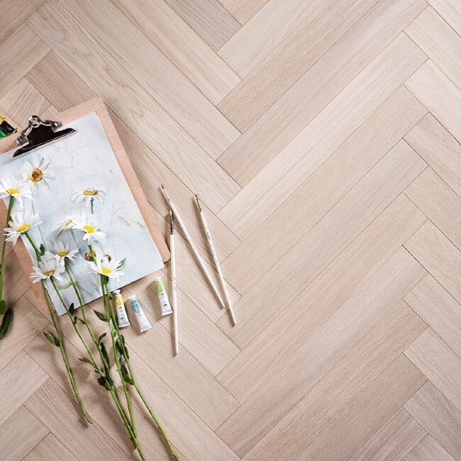 Английская елка Coswick 90⁰,G&G 1122-1842-20 Дуб Акварельный белый S&B Английская елка Coswick 90⁰,G&G 1122-1842-20 Дуб Акварельный белый S&B