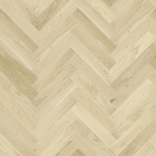 Паркет Ёлка  Barlinek Дуб Bianco