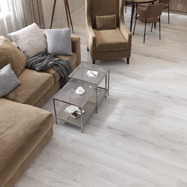 Плитка SPC Alpine Floor Дуб морская пена