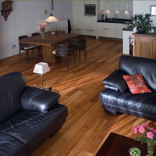 Инженерная доска Inpa Curupau (Курупау) лак Натур 15 мм