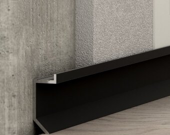 Теневой плинтус Pro Design Slim 723 Черный 2700 мм