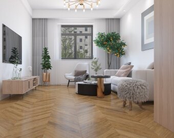 Кварц-виниловая плитка LVT Damy Floor Chevron Монсоро