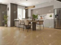 Английская ёлка Alpine Floor Castle EW202-04 Дуб Миндальный