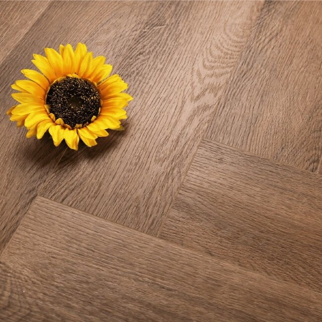 Кварцевый ламинат Английская елка IconFloor Purple PL01 Дуб Старк