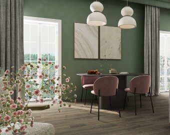 Ламинат EverSenset Classic EL1039 Дуб Вирдиа коричневый