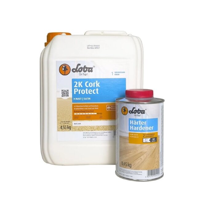 Лак для пробки Lobadur WS 2К Cork Protect матовый (5 л) Лак для пробки Lobadur WS 2К Cork Protect матовый (5 л)