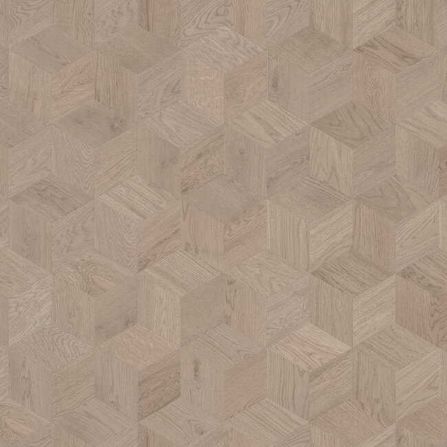 Мозаичный паркет Coswick T&G 1193-3855-20 Ромб Дуб Серый Дэви 1 Коммон