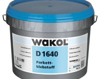 Клей паркетный воднодисперсионный WAKOL D 1640  14 кг.