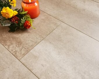 SPC плитка Stone Floor Плитка Бежевая