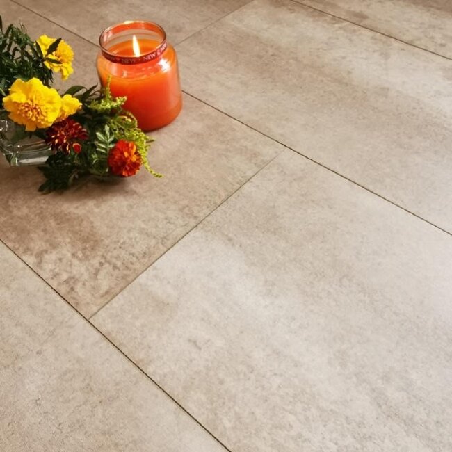 SPC плитка Stone Floor Плитка Бежевая