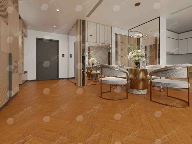 Английская ёлка Alpine Floor Castle EW202-06 Дуб Имбирный Английская ёлка Alpine Floor Castle EW202-06 Дуб Имбирный