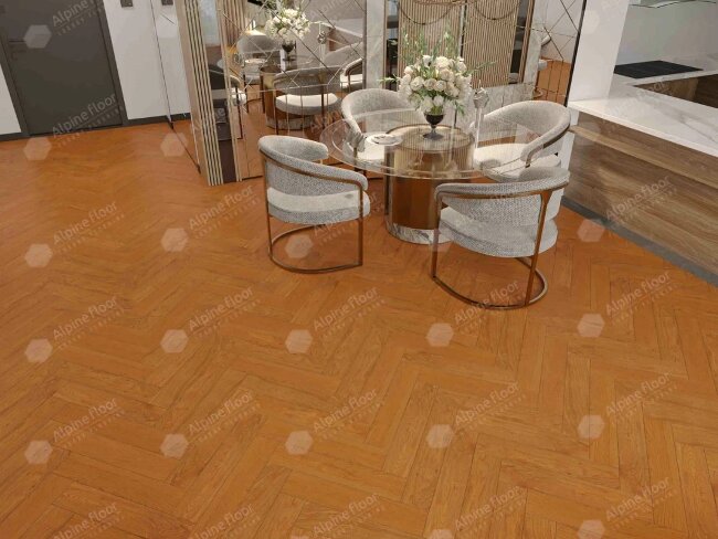 Английская ёлка Alpine Floor Castle EW202-06 Дуб Имбирный