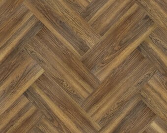 Замковый кварцвинил Bronix Кварр Херрингбон Грецкий Орех