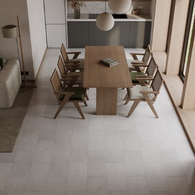 Ламинат Alpine Floor Каменное настроение LF402-06 Белый бетон Concrete Bianco Ламинат Alpine Floor Каменное настроение LF402-06 Белый бетон Concrete Bianco