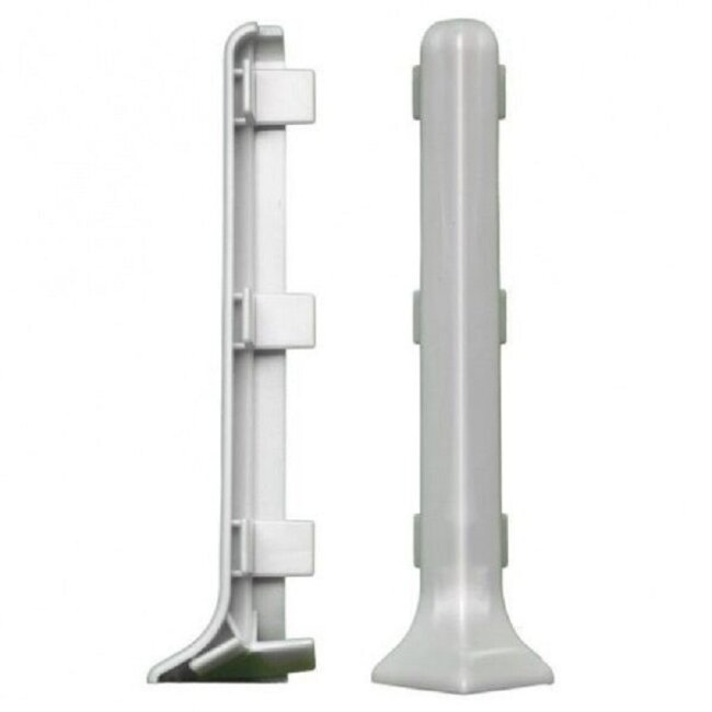 Угол наружный AL60 ПВХ Серый