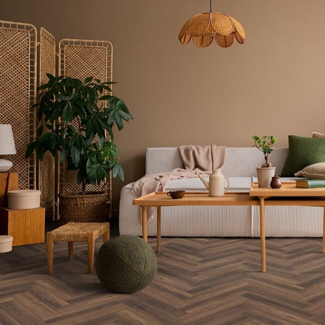 SPC ламинат Английская елка Aberhof Verde Velino