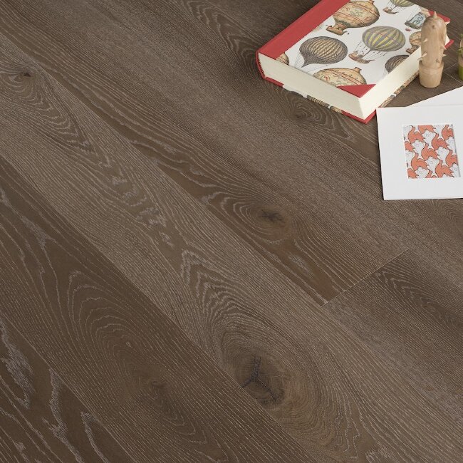 Инженерная доска Coswick T&G 1121-7805-30 Дуб Дымчатый топаз Черектер