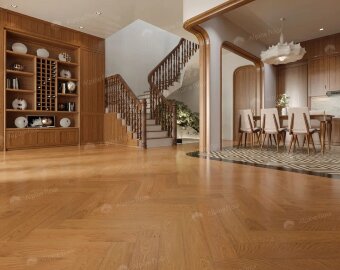 Английская ёлка Alpine Floor Castle EW202-07 Дуб Кальвадос
