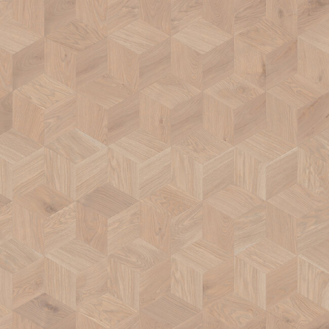 Мозаичный паркет Coswick T&G 1197-1831-10 Ромб Дуб Титановый буфф S&B