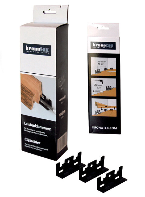 Клипсы монтажные для плинтуса Kronotex (30 шт)