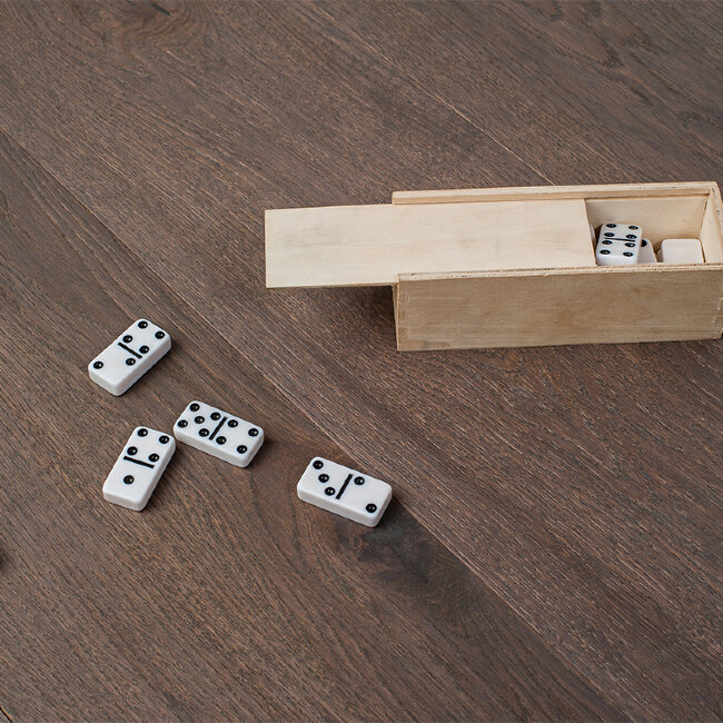 Паркет Венгерская ёлка Legend Дуб Smoky/Дымчатый Harmony UV-лак 16 мм