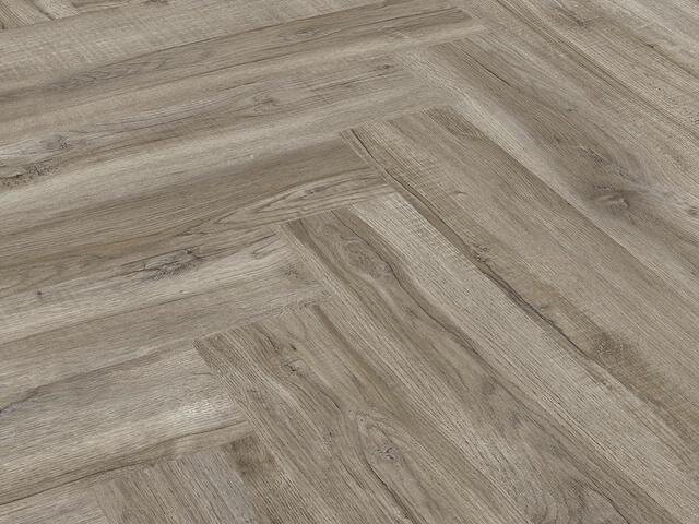 Ламинат My floor Castle Herringbone MH1004 Дуб Монтело серебристый