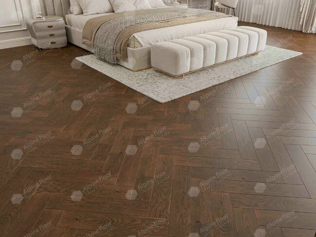 Английская ёлка Alpine Floor Castle EW202-08 Дуб Тобакко