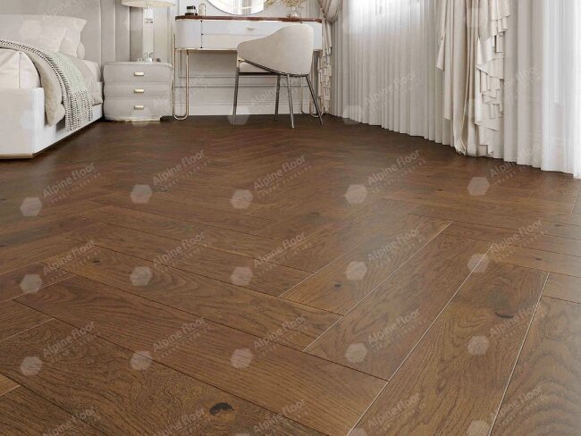 Английская ёлка Alpine Floor Castle EW202-08 Дуб Тобакко