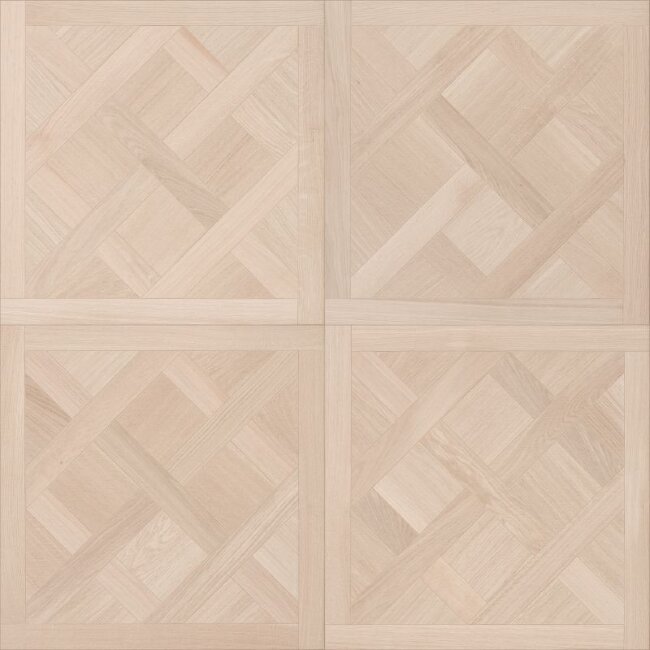 Модульный паркет Coswick T&G, Версаль 1143-1842-10 Дуб Акварельный белый S&B