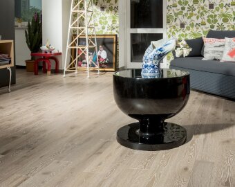 Инженерная доска Coswick T&G 1121-7251-20 Дуб Серый кашемир Черектер