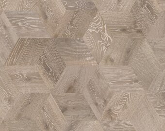 Мозаичный паркет Coswick T&G 1197-3251-20 Ромб Дуб Серый кашемир 1 Коммон