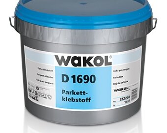 Клей паркетный дисперсионный WAKOL D 1690  14 кг.