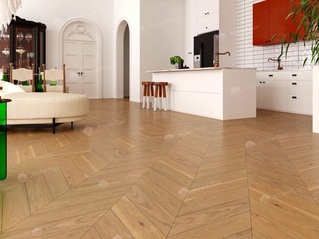 Французская ёлка Alpine Floor Chateau EW203-03 Дуб Амаретти