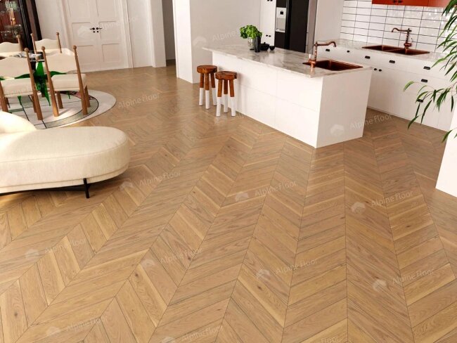 Французская ёлка Alpine Floor Chateau EW203-03 Дуб Амаретти