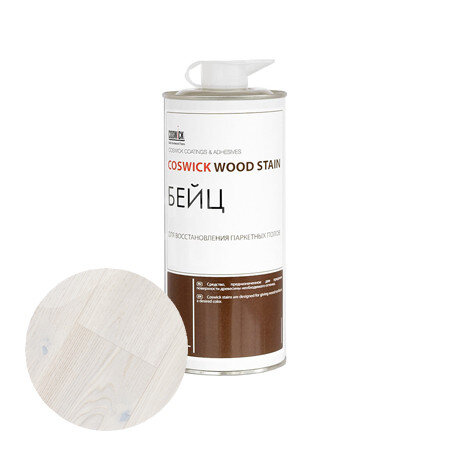 Тонировка для локального ремонта и восстановления Coswick бейц спиртовой 4020-020088 Кристально белый 0,75 л Тонировка для локального ремонта и восстановления Coswick бейц спиртовой 4020-020088 Кристально белый 0,75 л