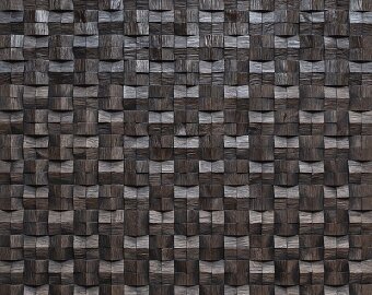 Стеновые панели Домчик Эбен 300x300x6-20 мм