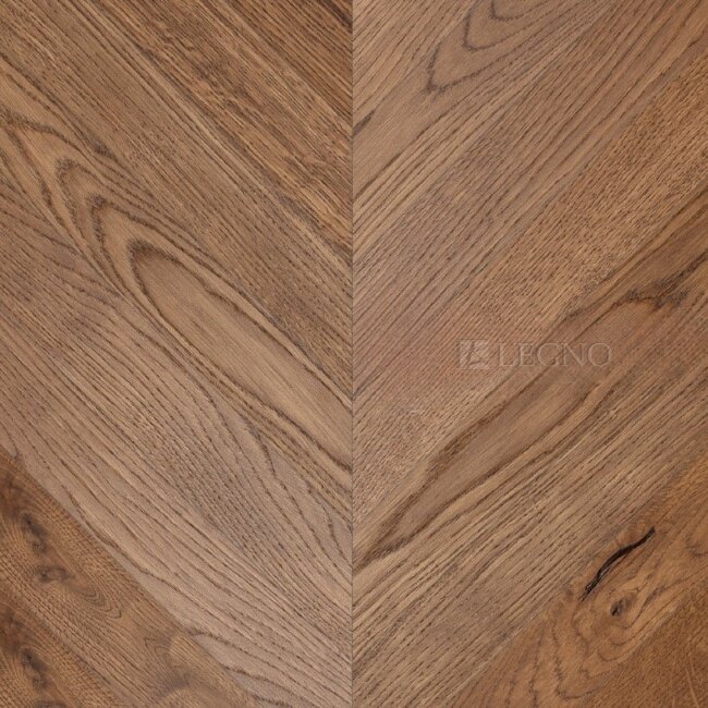 Паркет Французская ёлка Legend Дуб Грецкий орех Натур