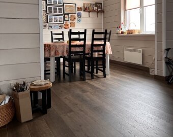 SPC ламинат FirstFloor Сканди дуб кофе