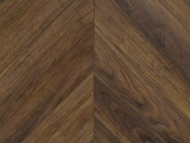 Клеевая LVT плитка Французская ёлка My Step Aqua Walnut Nero/Орех Неро MSAG07