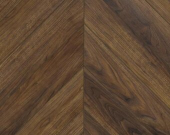 Клеевая LVT плитка Французская ёлка My Step Aqua Walnut Nero/Орех Неро MSAG07