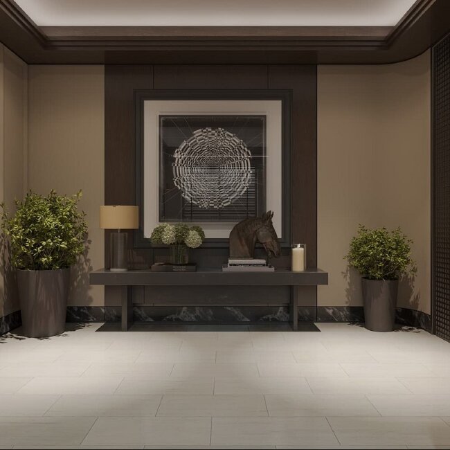 Ламинат Alpine Floor Каменное настроение LF402-09 Песочный травертин Travertine Sand